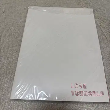 BTS LOVE YOURSELF 프로그램 북