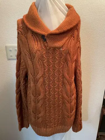 크루치아니 캐시미어 100 로우게이지 니트 남성용