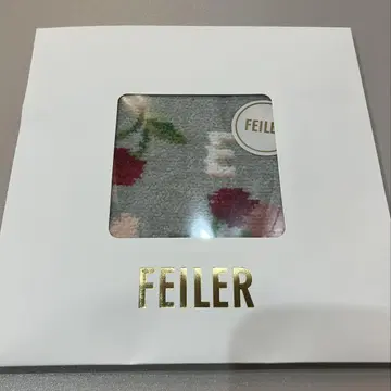 FEILER 꽃무늬 손수건 기프트용