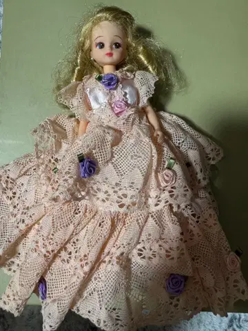 리카짱 인형 본체 꽃 드레스