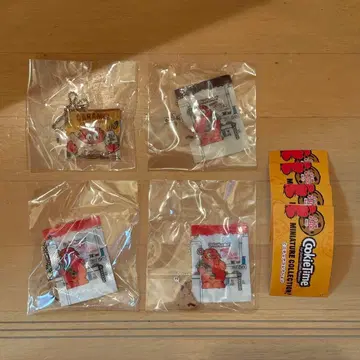 쿠키 타임 미니어처 컬렉션 가챠 캡슐 토이 4개 세트