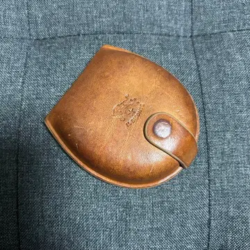 일비종떼 IL BISONTE 말발굽 모양 코인 케이스 동전 지갑