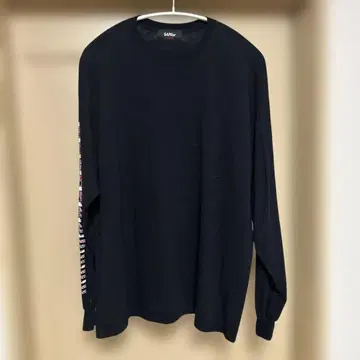 SAPEur 사풀 롱 슬리브 롱T 블랙 XL