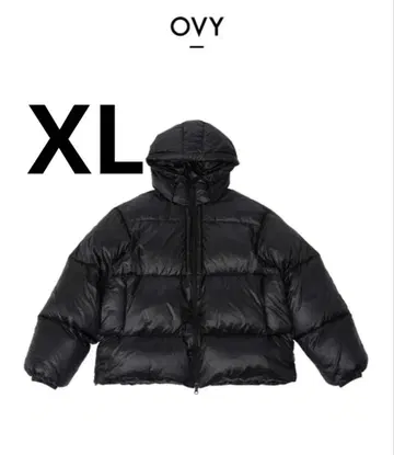 OVY MICRO RIPSTOP HOODED DOWN JACKET 다운