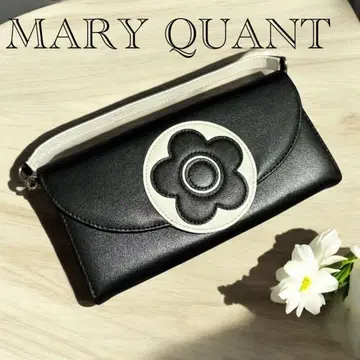 MARY QUANT 장지갑 블랙