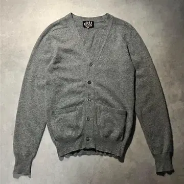 80s vintage cashmere 100% knit cardigan