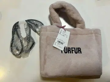 FURFUR 핑크 퍼백