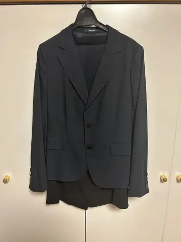 Aquascutum 네이비 비즈니스 정장 세트