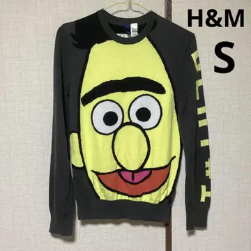 H&M 세서미 스트릿 버트 스웨터 남성용 S