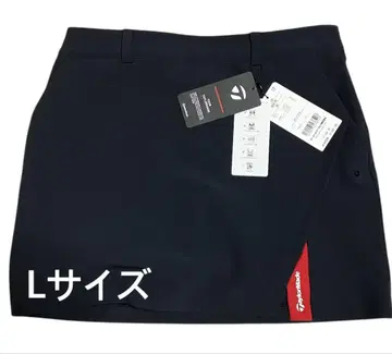 새상품 TaylorMade 여성용 골프 스커트 블랙 L 사이즈 택 포함