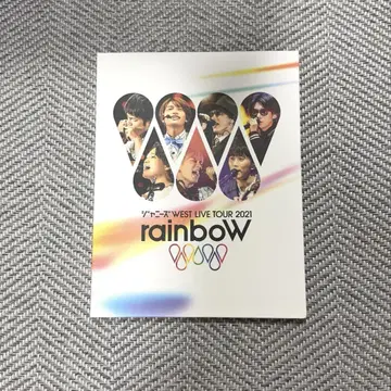 쟈니즈 WEST rainboW 초회 한정판