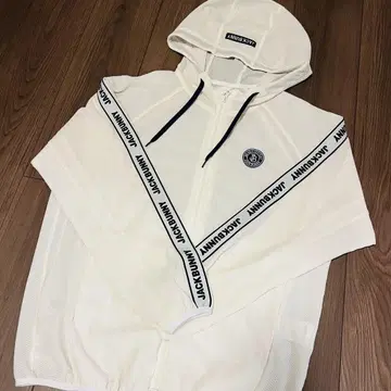 Jack Bunny!! 여성용 골프웨어 메쉬 자켓 사이즈 1