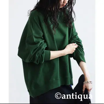 안티카 숏 기장 쭈리 풀오버 트레이닝복