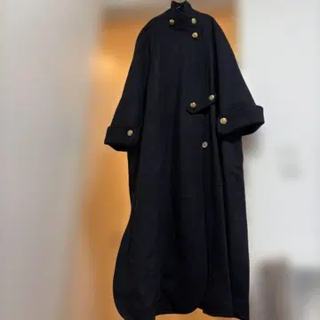 alexis mabille impasse 13 네이비 롱 코트