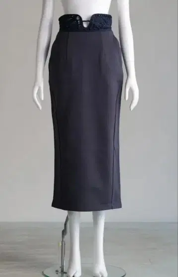 Mame Cording Embroidery Sweat Skirt