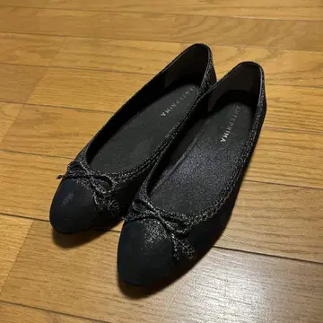 ANTEPRIMA 블랙 발레 슈즈 23cm