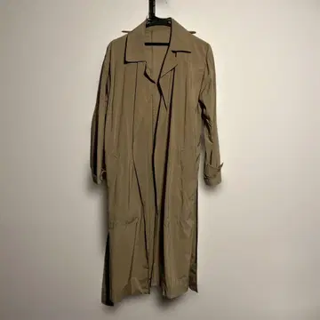 DRESSTERIOR 베이지 트렌치코트 허리 벨트 포함