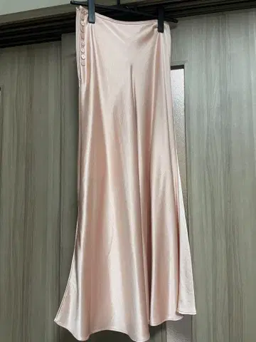 SNIDEL 플레어 스커트 핑크