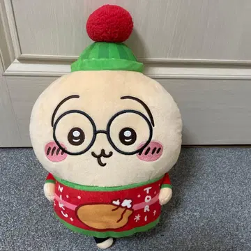 치이카와 안경 치킨 크리스마스 BIG 봉제 인형 (토끼)