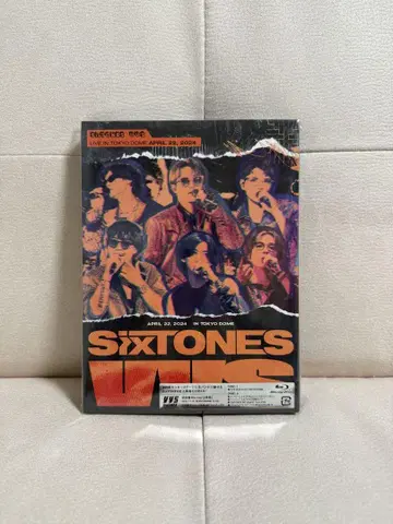 SixTONES VVS 초회반 Blu-ray