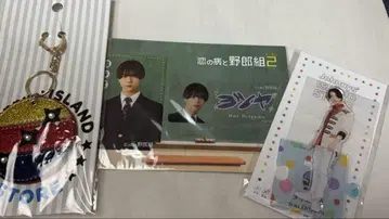 오리야마 나오 소년 닌자 키링과 아크릴 스탠드 세트
