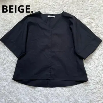 BEIGE 베이지 반팔 블라우스