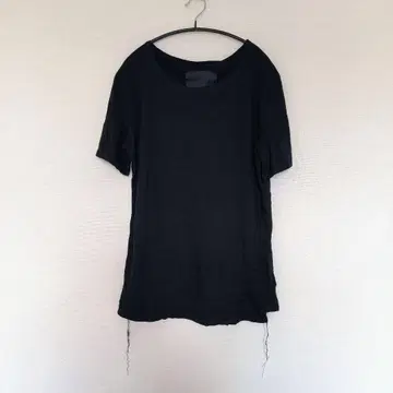 멘힘 블랙 크루넥 반팔 T셔츠 사이즈 3