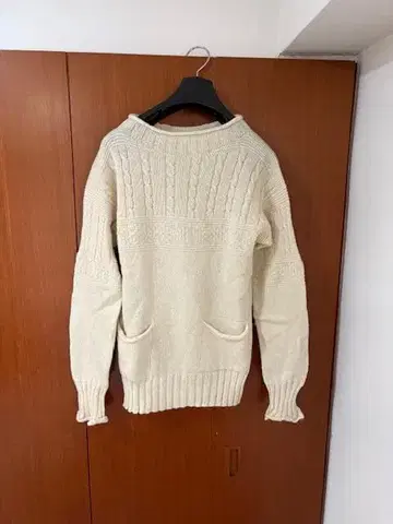 나이젤 카본 케이블 짜임 울 니트 8