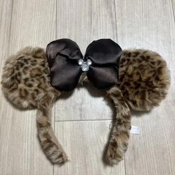 레오파드 무늬 귀 머리띠 (디즈니)