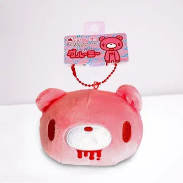 그루~미~ 봉제 인형 마스코트 폭주 그루~미~ 핑크 곰 Osute