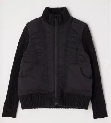 KNIT DOCKING 블루종 LAGUA GEM