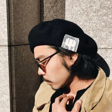 새상품급 THE H.W. DOG&CO. 베레모 D-00022 블랙 빅