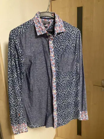 TOMMY HILFIGER 플라워 프린트 셔츠 S 사이즈