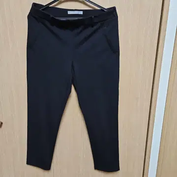 띠어리 럭스 블랙 슬림핏 팬츠