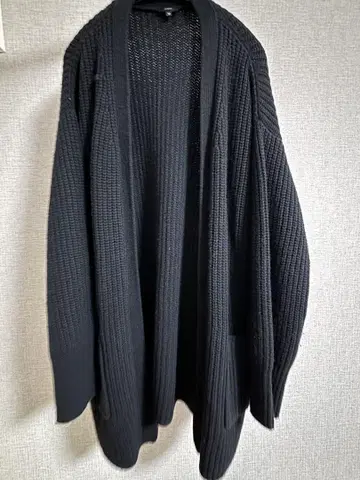 JOSEPH 블랙 롱 가디건 M