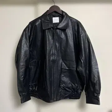 FREAK'S STORE 블랙 가죽 점퍼 L 미사용
