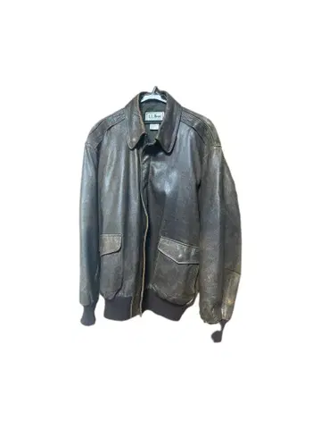 ll bean a2 가죽 자켓 빈티지