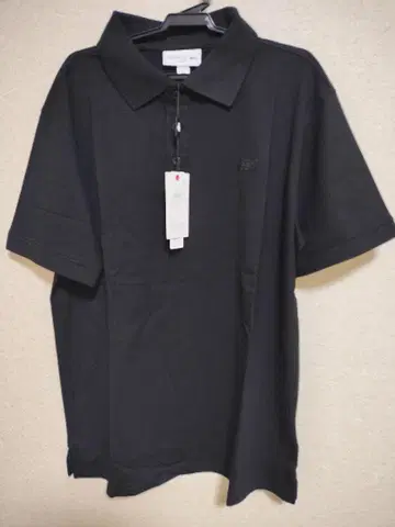 LACOSTE 블랙 피케 셔츠 L 사이즈