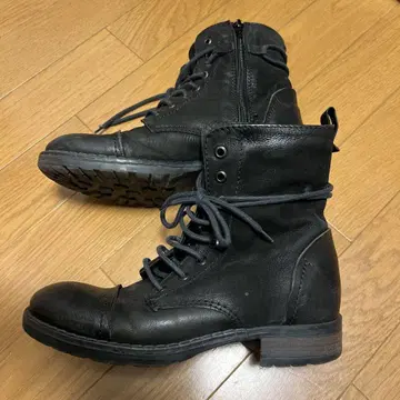 레이스업 부츠