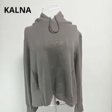 [ 오샤레 KALNA ] 카키 변형 후드티