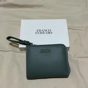 FRANCO FERRARO 코인 케이스 그린 미니 지갑