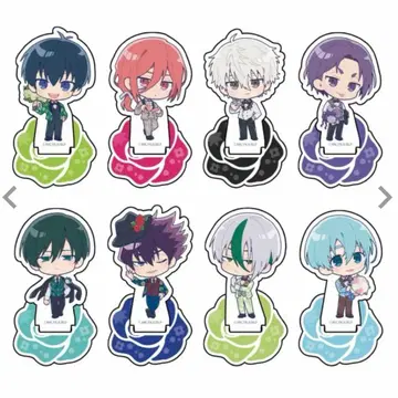 블루 록 플라워 가든 미니 아크릴 스탠드