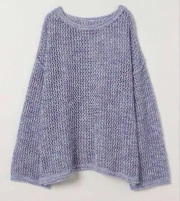 jeanasis Mix Spray Fishnet Pullover