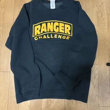 RANGER CHALLENGE 맨투맨 XL 블랙
