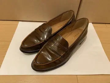 리갈 REGAL 브라운 가죽 로퍼 23cm