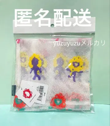 오사카 간사이 만박 미야쿠미야쿠 레이스 에코백 보더 컬러 멀티 컬러