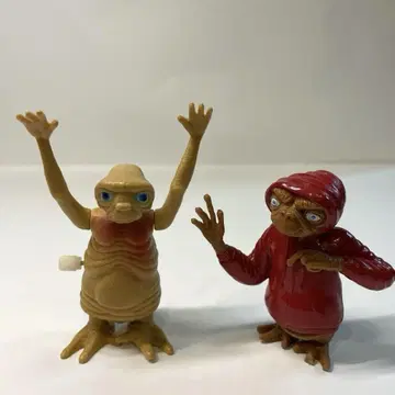 E.T. 태엽식 피규어 2개 세트
