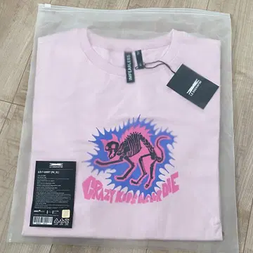 LE SSERAFIM crazy kids never die 셔츠 XL