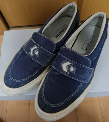 CONVERSE 스케이트보딩 로퍼 네이비 슬립온