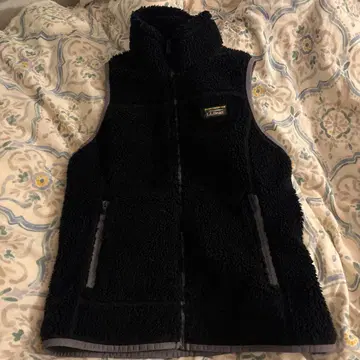 L.L.Bean 블랙 플리스 베스트